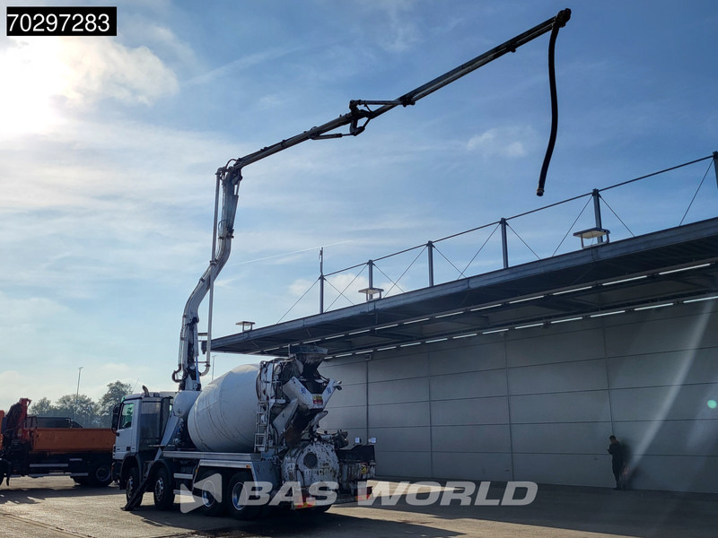 Mercedes-Benz Actros 3241 8X4 Mecbo M3-23.3/100-BZ 7m3 PUMI Big-Axle Steelsuspension Automatic Euro 4 - Μπετονιέρα φορτηγό: φωτογραφία 5 Mercedes-Benz Actros 3241 8X4 Mecbo M3-23.3/100-BZ 7m3 PUMI Big-Axle Steelsuspension Automatic Euro 4 - Μπετονιέρα φορτηγό: φωτογραφία 5