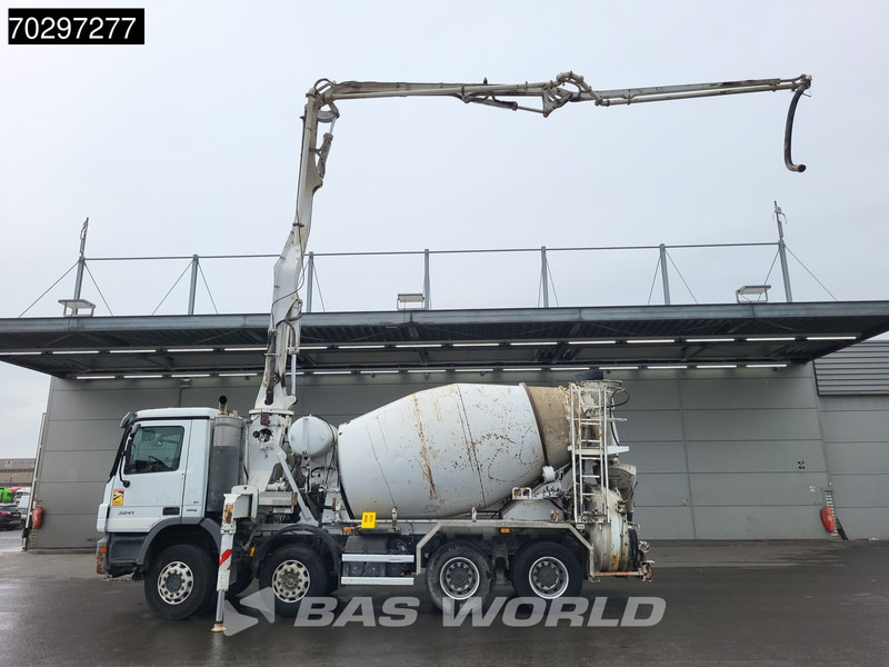 Mercedes-Benz Actros 3241 8X4 Putzmeister TMM 21-3 PUMI 7m3 Liebherr Big-Axle 3-Pedals Euro 4 - Αντλία σκυροδέματος: φωτογραφία 5 Mercedes-Benz Actros 3241 8X4 Putzmeister TMM 21-3 PUMI 7m3 Liebherr Big-Axle 3-Pedals Euro 4 - Αντλία σκυροδέματος: φωτογραφία 5