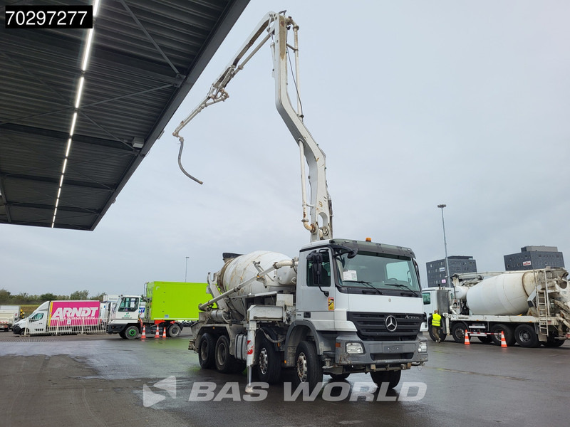 Mercedes-Benz Actros 3241 8X4 Putzmeister TMM 21-3 PUMI 7m3 Liebherr Big-Axle 3-Pedals Euro 4 - Αντλία σκυροδέματος: φωτογραφία 3 Mercedes-Benz Actros 3241 8X4 Putzmeister TMM 21-3 PUMI 7m3 Liebherr Big-Axle 3-Pedals Euro 4 - Αντλία σκυροδέματος: φωτογραφία 3