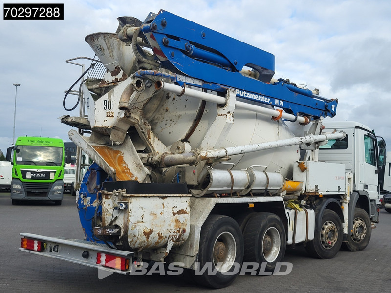 Mercedes-Benz Actros 3241 8X4 Putzmeister TMM 21 +7m3 Liebherr PUMI Steelsuspension 3-Pedals Euro 3 - Αντλία σκυροδέματος: φωτογραφία 5 Mercedes-Benz Actros 3241 8X4 Putzmeister TMM 21 +7m3 Liebherr PUMI Steelsuspension 3-Pedals Euro 3 - Αντλία σκυροδέματος: φωτογραφία 5