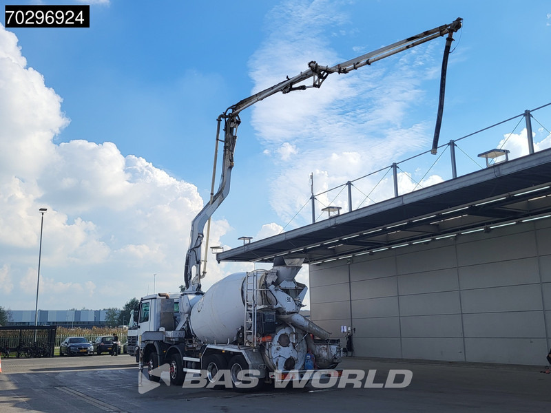 Mercedes-Benz Actros 3241 8X4 Putzmeister TMM 21 PUMI 7m3 Liebherr mixer 3-Pedals Big-Axle Euro 3 - Μπετονιέρα φορτηγό: φωτογραφία 3 Mercedes-Benz Actros 3241 8X4 Putzmeister TMM 21 PUMI 7m3 Liebherr mixer 3-Pedals Big-Axle Euro 3 - Μπετονιέρα φορτηγό: φωτογραφία 3