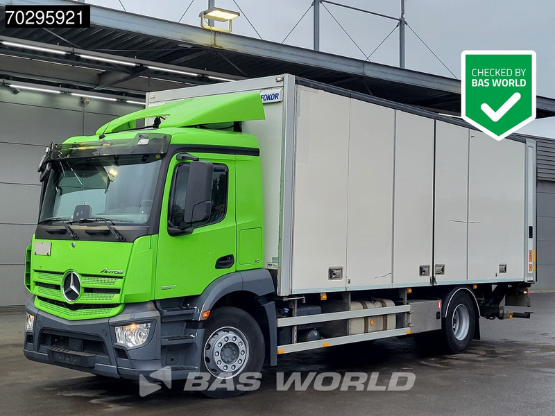 Mercedes-Benz Antos 1827 4X2 2000kg Ladebordwand box heating Automatic Xenon Euro 6 - Φορτηγό κόφα: φωτογραφία 1 Mercedes-Benz Antos 1827 4X2 2000kg Ladebordwand box heating Automatic Xenon Euro 6 - Φορτηγό κόφα: φωτογραφία 1
