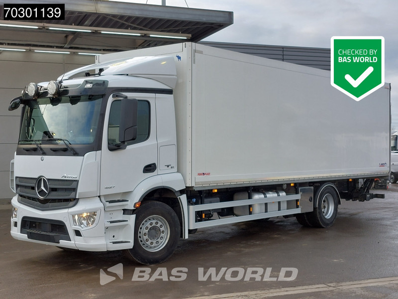 Mercedes-Benz Antos 1827 Antos 4X2 19tonner LOW Mileage! Automatic 1500kg Ladebordwand Euro 6 - Φορτηγό κόφα: φωτογραφία 1 Mercedes-Benz Antos 1827 Antos 4X2 19tonner LOW Mileage! Automatic 1500kg Ladebordwand Euro 6 - Φορτηγό κόφα: φωτογραφία 1