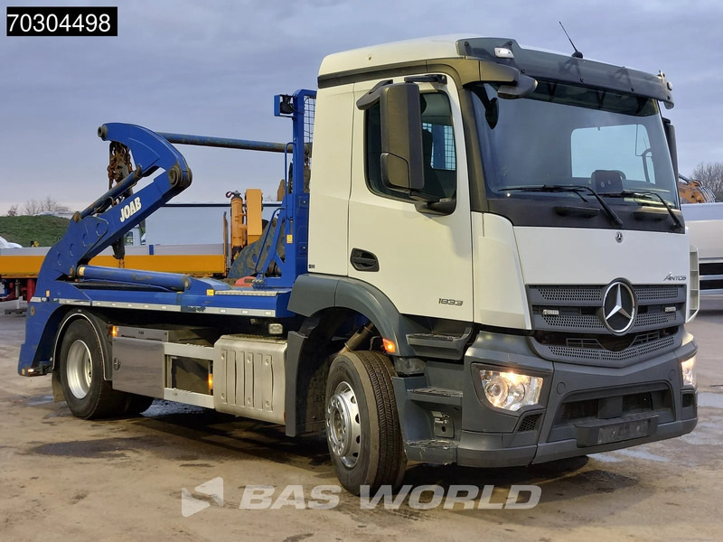 Mercedes-Benz Antos 1833 4X2 14 tons JOAB VL 14U Skiploader Automatic Full Air suspension Euro 6 - Φορτηγό καδοφόρος φορτωτής: φωτογραφία 3 Mercedes-Benz Antos 1833 4X2 14 tons JOAB VL 14U Skiploader Automatic Full Air suspension Euro 6 - Φορτηγό καδοφόρος φορτωτής: φωτογραφία 3