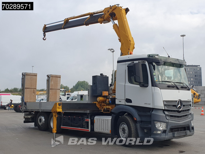Mercedes-Benz Antos 2542 6X2 Fassi F330A023 Crane Kran Hydraulic ramps Retarder Lift+steering Euro 6 - Φορτηγό με ανοιχτή καρότσα, Φορτηγό με γερανό: φωτογραφία 3 Mercedes-Benz Antos 2542 6X2 Fassi F330A023 Crane Kran Hydraulic ramps Retarder Lift+steering Euro 6 - Φορτηγό με ανοιχτή καρότσα, Φορτηγό με γερανό: φωτογραφία 3