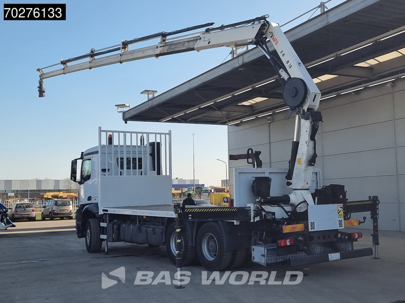Mercedes-Benz Arocs 2636 6X4 HIAB X-HIDUO 188 ES-S Crane Kran Big axle Euro 6 - Φορτηγό με ανοιχτή καρότσα, Φορτηγό με γερανό: φωτογραφία 2 Mercedes-Benz Arocs 2636 6X4 HIAB X-HIDUO 188 ES-S Crane Kran Big axle Euro 6 - Φορτηγό με ανοιχτή καρότσα, Φορτηγό με γερανό: φωτογραφία 2