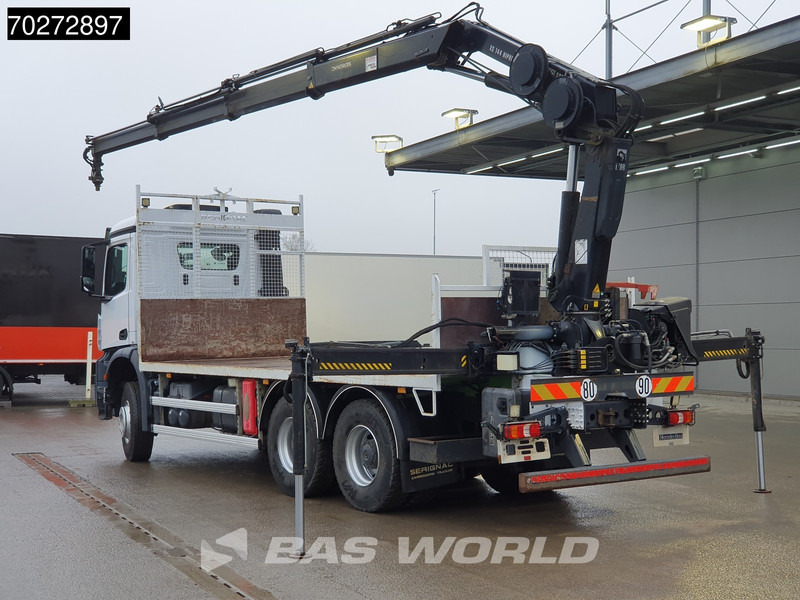 Mercedes-Benz Arocs 2636 6X4 Hiab 144 E-3 Hipro Kran Crane Remote Full Steel Euro 6 - Φορτηγό με ανοιχτή καρότσα, Φορτηγό με γερανό: φωτογραφία 3 Mercedes-Benz Arocs 2636 6X4 Hiab 144 E-3 Hipro Kran Crane Remote Full Steel Euro 6 - Φορτηγό με ανοιχτή καρότσα, Φορτηγό με γερανό: φωτογραφία 3