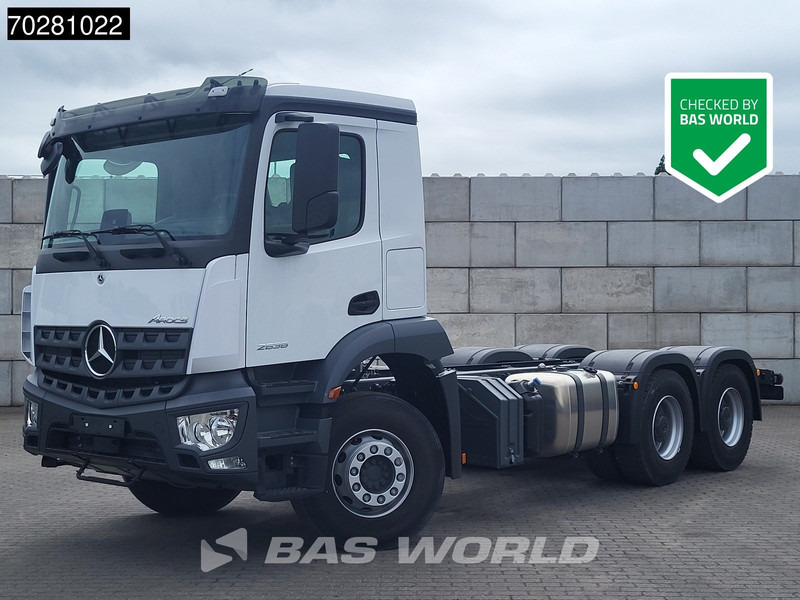 Mercedes-Benz Arocs 2636 6X4 NEW chassis Flywheel PTO Big-Axle Automatic Steelsuspension Euro 6 - Φορτηγό σασί: φωτογραφία 1 Mercedes-Benz Arocs 2636 6X4 NEW chassis Flywheel PTO Big-Axle Automatic Steelsuspension Euro 6 - Φορτηγό σασί: φωτογραφία 1