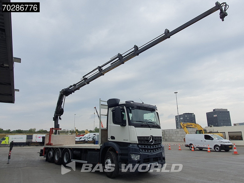 Mercedes-Benz Arocs 3240 8X4 HIAB 211E-6 HIPRO Big-Axle Lift+Steering Navi Euro 6 - Φορτηγό με ανοιχτή καρότσα, Φορτηγό με γερανό: φωτογραφία 3 Mercedes-Benz Arocs 3240 8X4 HIAB 211E-6 HIPRO Big-Axle Lift+Steering Navi Euro 6 - Φορτηγό με ανοιχτή καρότσα, Φορτηγό με γερανό: φωτογραφία 3