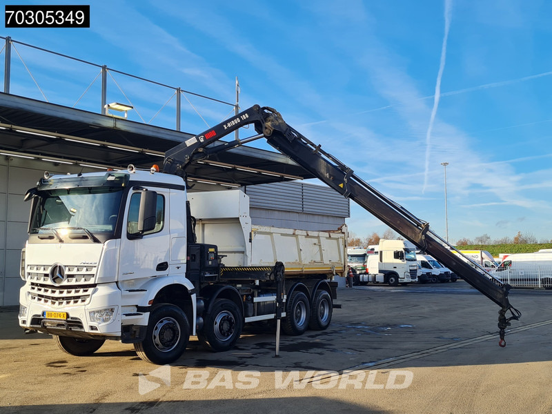 Φορτηγό ανατρεπόμενο, Φορτηγό με γερανό Mercedes-Benz Arocs 3240 8X4 HIAB X-HIDUO 188 E-2 Kran Crane 3-side tipper Big-Axle Euro 6: φωτογραφία 10 Φορτηγό ανατρεπόμενο, Φορτηγό με γερανό Mercedes-Benz Arocs 3240 8X4 HIAB X-HIDUO 188 E-2 Kran Crane 3-side tipper Big-Axle Euro 6: φωτογραφία 10