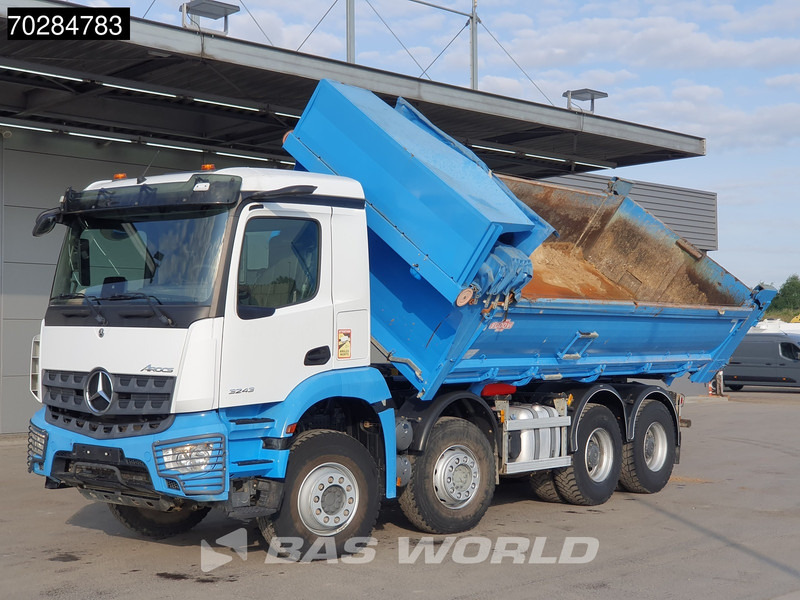 Mercedes-Benz Arocs 3243 8X4 14m3 2-side tipper Big-Axle Steelsuspension Navi Euro 6 - Φορτηγό ανατρεπόμενο: φωτογραφία 5 Mercedes-Benz Arocs 3243 8X4 14m3 2-side tipper Big-Axle Steelsuspension Navi Euro 6 - Φορτηγό ανατρεπόμενο: φωτογραφία 5
