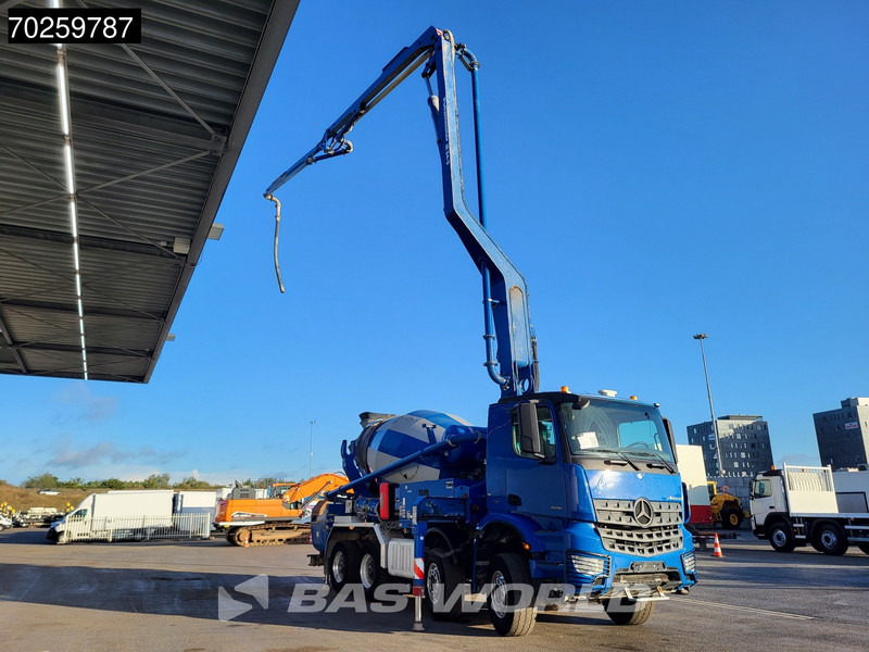 Mercedes-Benz Arocs 3251 8X4 PUMI Putzmeister TMM 24 + Liebherr 7m3 Mixer Retarder Euro 6 - Αντλία σκυροδέματος: φωτογραφία 3 Mercedes-Benz Arocs 3251 8X4 PUMI Putzmeister TMM 24 + Liebherr 7m3 Mixer Retarder Euro 6 - Αντλία σκυροδέματος: φωτογραφία 3