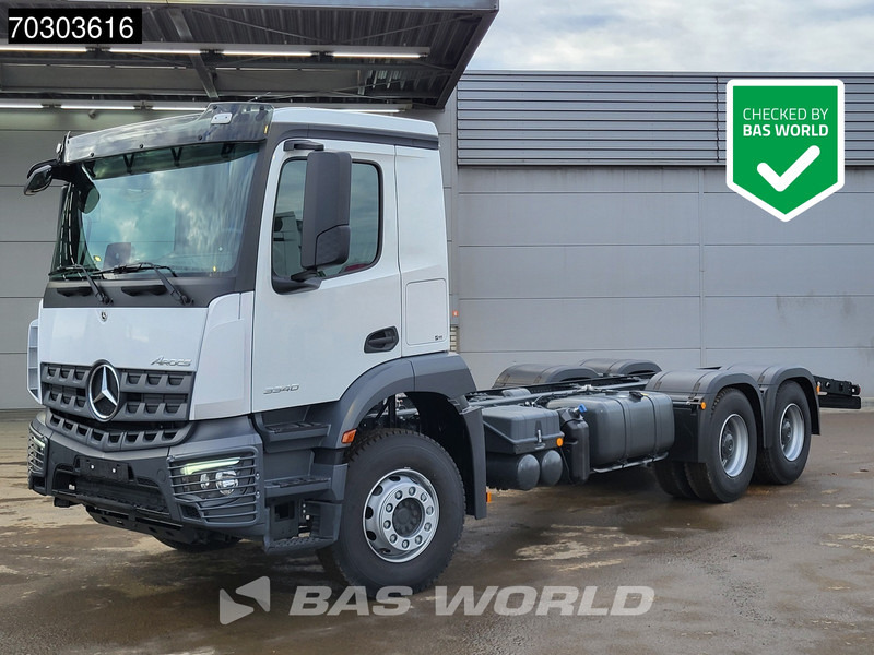 Mercedes-Benz Arocs 3340 6X4 NEW! Euro 5 Full Steel Big Axle - Φορτηγό σασί: φωτογραφία 1 Mercedes-Benz Arocs 3340 6X4 NEW! Euro 5 Full Steel Big Axle - Φορτηγό σασί: φωτογραφία 1