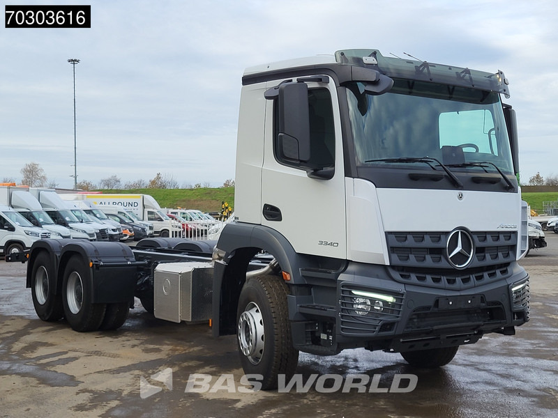 Mercedes-Benz Arocs 3340 6X4 NEW! Euro 5 Full Steel Big Axle - Φορτηγό σασί: φωτογραφία 3 Mercedes-Benz Arocs 3340 6X4 NEW! Euro 5 Full Steel Big Axle - Φορτηγό σασί: φωτογραφία 3