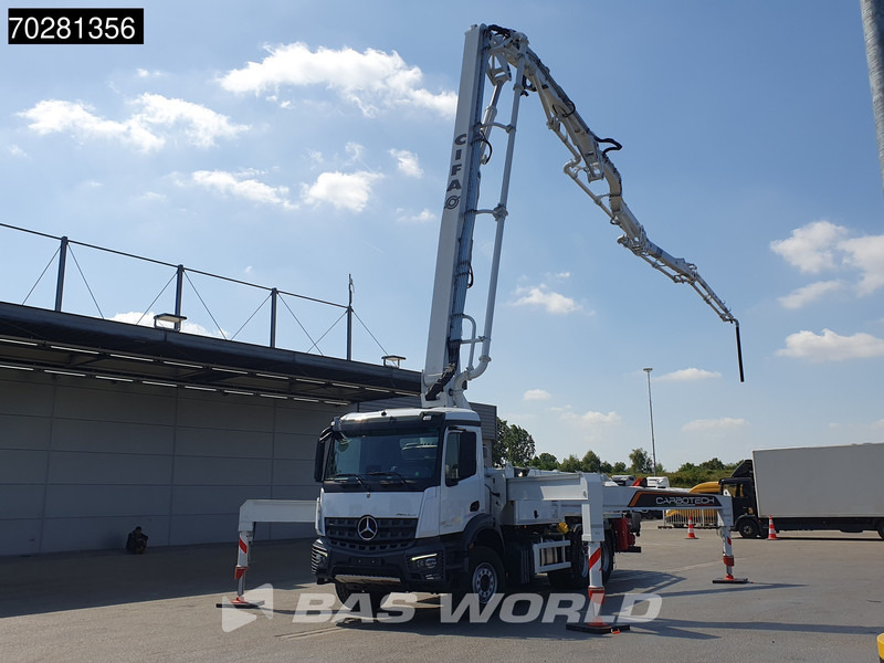 Mercedes-Benz Arocs 3343 6X4 CIFA K40H Carbotech Pump 5 arm Big-Axle Navi Euro 6 - Αντλία σκυροδέματος: φωτογραφία 5 Mercedes-Benz Arocs 3343 6X4 CIFA K40H Carbotech Pump 5 arm Big-Axle Navi Euro 6 - Αντλία σκυροδέματος: φωτογραφία 5