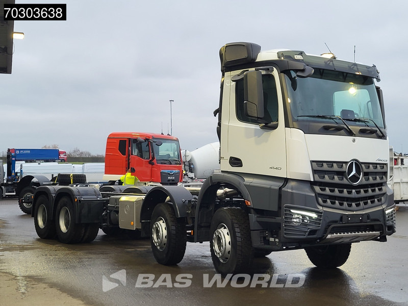 Mercedes-Benz Arocs 4140 8X4 NEW! Chassis Automatic Steelsuspension Euro 5 - Φορτηγό σασί: φωτογραφία 3 Mercedes-Benz Arocs 4140 8X4 NEW! Chassis Automatic Steelsuspension Euro 5 - Φορτηγό σασί: φωτογραφία 3