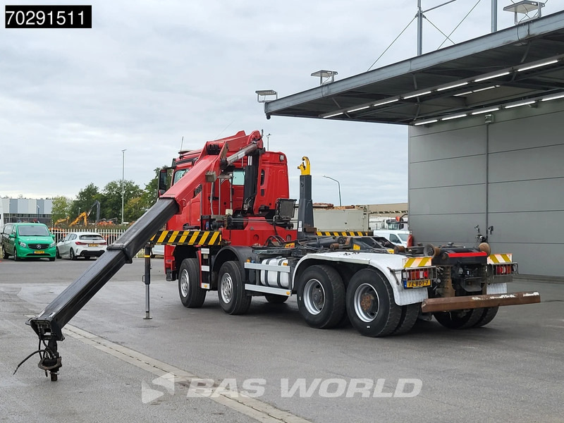 Mercedes-Benz Arocs 4145 8X4 NL-Truck HMF RCL 5300 Crane Hyva 26-51-S Hooklift Steelsuspension Big-Axle Automatic Euro 6 - Φορτηγό φόρτωσης γάντζου, Φορτηγό με γερανό: φωτογραφία 3 Mercedes-Benz Arocs 4145 8X4 NL-Truck HMF RCL 5300 Crane Hyva 26-51-S Hooklift Steelsuspension Big-Axle Automatic Euro 6 - Φορτηγό φόρτωσης γάντζου, Φορτηγό με γερανό: φωτογραφία 3