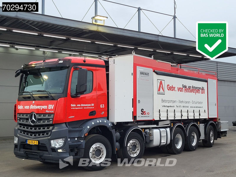 Mercedes-Benz Arocs 4951 Arocs 10X4 NL-Truck Bremat S5.10.13 XL sandmortal Lift+Steering Axle Euro 6 - Αντλία σκυροδέματος: φωτογραφία 1 Mercedes-Benz Arocs 4951 Arocs 10X4 NL-Truck Bremat S5.10.13 XL sandmortal Lift+Steering Axle Euro 6 - Αντλία σκυροδέματος: φωτογραφία 1
