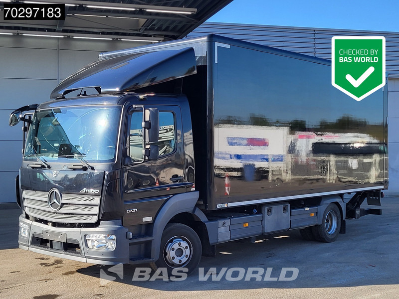 Mercedes-Benz Atego 1221 4X2 12tonner 1500kg Ladebordwand Automatic Euro 6 - Φορτηγό κόφα: φωτογραφία 1 Mercedes-Benz Atego 1221 4X2 12tonner 1500kg Ladebordwand Automatic Euro 6 - Φορτηγό κόφα: φωτογραφία 1