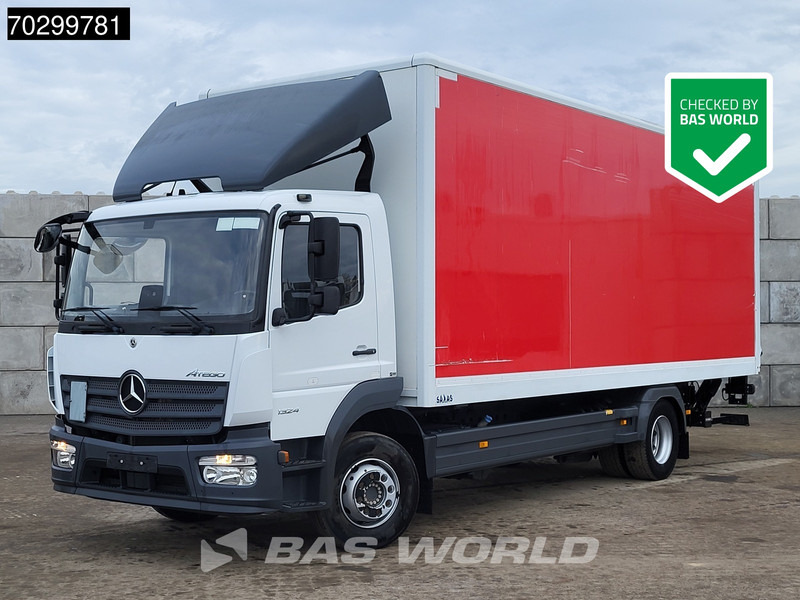 Mercedes-Benz Atego 1324 4X2 6 Cylinder 12t Automatic Tailgate Euro 6 - Φορτηγό κόφα: φωτογραφία 1 Mercedes-Benz Atego 1324 4X2 6 Cylinder 12t Automatic Tailgate Euro 6 - Φορτηγό κόφα: φωτογραφία 1
