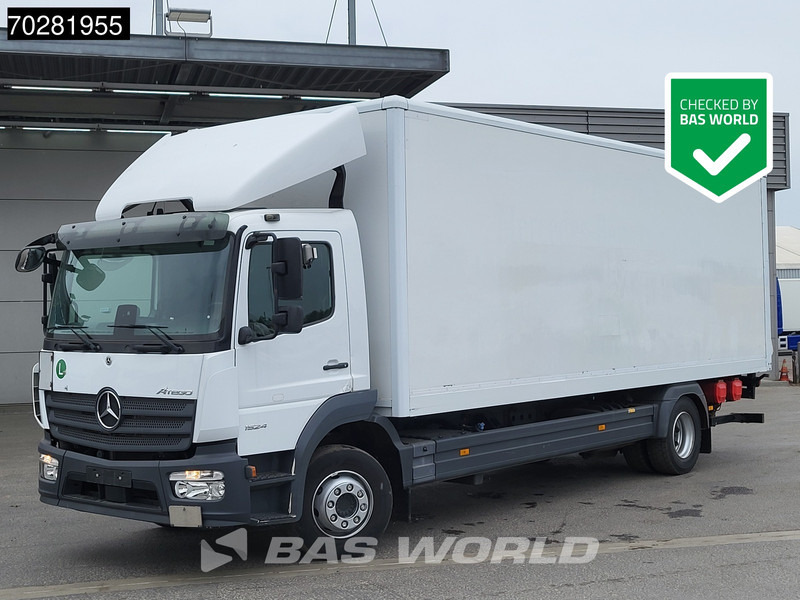 Mercedes-Benz Atego 1524 4X2 15tonner Automatic Ladebordwand Euro 6 - Φορτηγό κόφα: φωτογραφία 1 Mercedes-Benz Atego 1524 4X2 15tonner Automatic Ladebordwand Euro 6 - Φορτηγό κόφα: φωτογραφία 1