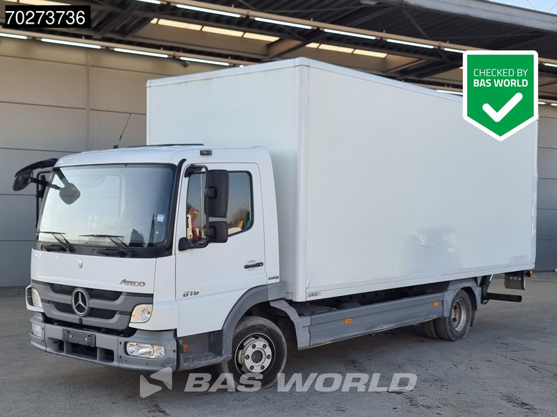 Mercedes-Benz Atego 816 4X2 8tonner Manual Ladebordwand Euro 5 - Φορτηγό κόφα: φωτογραφία 1 Mercedes-Benz Atego 816 4X2 8tonner Manual Ladebordwand Euro 5 - Φορτηγό κόφα: φωτογραφία 1