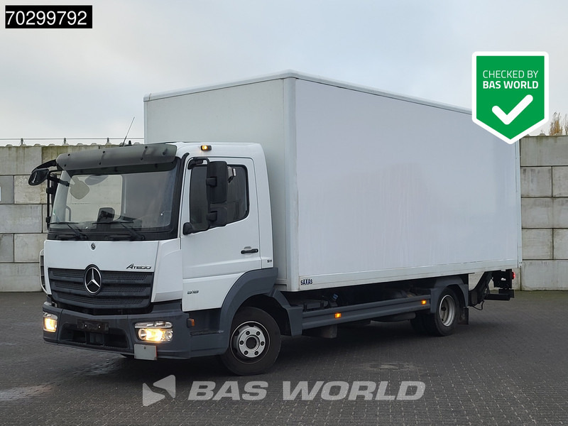 Mercedes-Benz Atego 818 4X2 8tonner Automatic 1000kg Ladebordwand Euro 6 - Φορτηγό κόφα: φωτογραφία 1 Mercedes-Benz Atego 818 4X2 8tonner Automatic 1000kg Ladebordwand Euro 6 - Φορτηγό κόφα: φωτογραφία 1