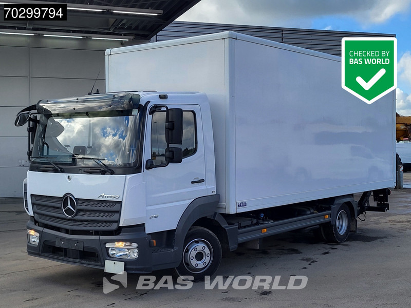 Mercedes-Benz Atego 818 4X2 8tonner Automatic Ladebordwand Airco Euro 6 - Φορτηγό κόφα: φωτογραφία 1 Mercedes-Benz Atego 818 4X2 8tonner Automatic Ladebordwand Airco Euro 6 - Φορτηγό κόφα: φωτογραφία 1