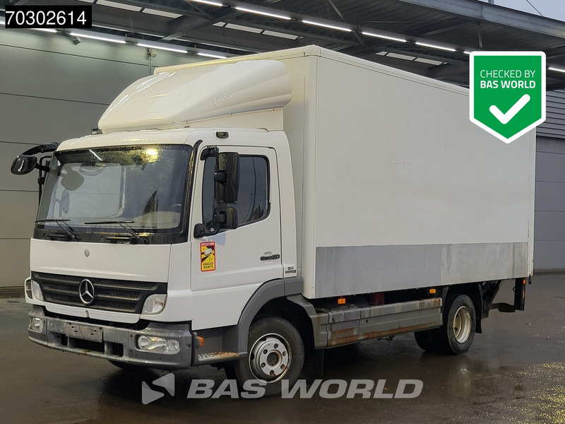 Mercedes-Benz Atego 818 Atego 4X2 8tonner Automatic 1500kg Ladebordwand Euro 4 - Φορτηγό κόφα: φωτογραφία 1 Mercedes-Benz Atego 818 Atego 4X2 8tonner Automatic 1500kg Ladebordwand Euro 4 - Φορτηγό κόφα: φωτογραφία 1