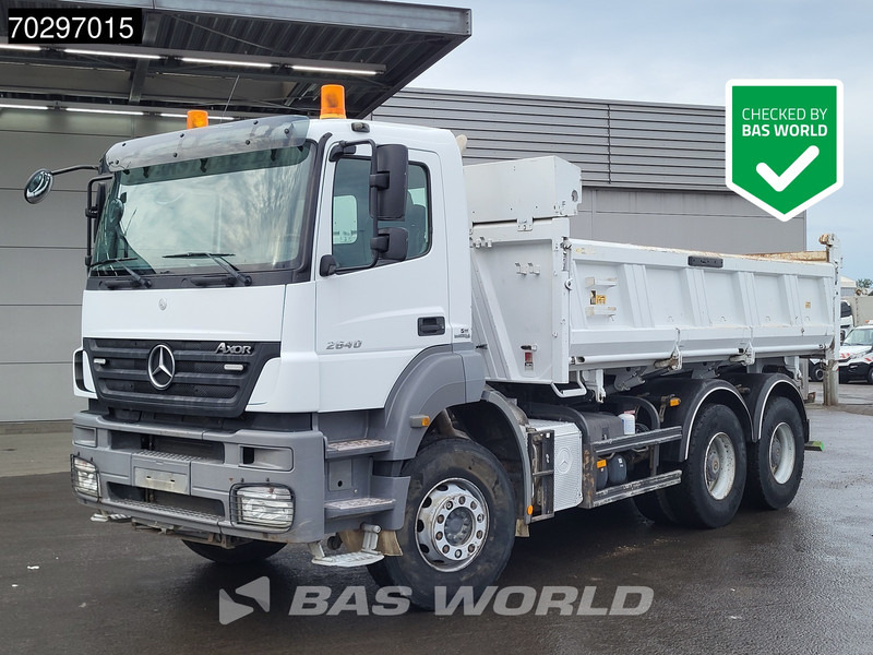 Mercedes-Benz Axor 2640 6X4 10m3 Meiller Tipper Steelsuspension Manual Euro 4 - Φορτηγό ανατρεπόμενο: φωτογραφία 1 Mercedes-Benz Axor 2640 6X4 10m3 Meiller Tipper Steelsuspension Manual Euro 4 - Φορτηγό ανατρεπόμενο: φωτογραφία 1
