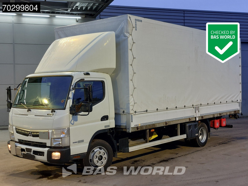 Mitsubishi Fuso 7C 18 4X2 8tonner Curtainsider 1000kg Ladebordwand Automatic Euro 6 - Φορτηγό μουσαμάς: φωτογραφία 1 Mitsubishi Fuso 7C 18 4X2 8tonner Curtainsider 1000kg Ladebordwand Automatic Euro 6 - Φορτηγό μουσαμάς: φωτογραφία 1