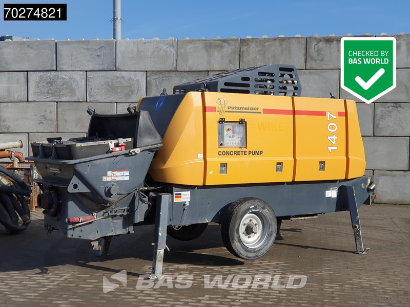 Putzmeister BSA 1407 D5 CONCRETE PUMP - Εξοπλισμός σκυροδέματος: φωτογραφία 1 Putzmeister BSA 1407 D5 CONCRETE PUMP - Εξοπλισμός σκυροδέματος: φωτογραφία 1