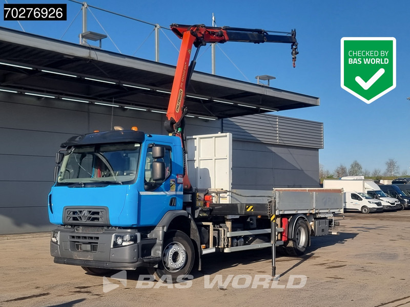 Renault C 320 4X2 Palfinger PK12002EH Kran Crane Remote Euro 6 - Φορτηγό με ανοιχτή καρότσα, Φορτηγό με γερανό: φωτογραφία 1 Renault C 320 4X2 Palfinger PK12002EH Kran Crane Remote Euro 6 - Φορτηγό με ανοιχτή καρότσα, Φορτηγό με γερανό: φωτογραφία 1