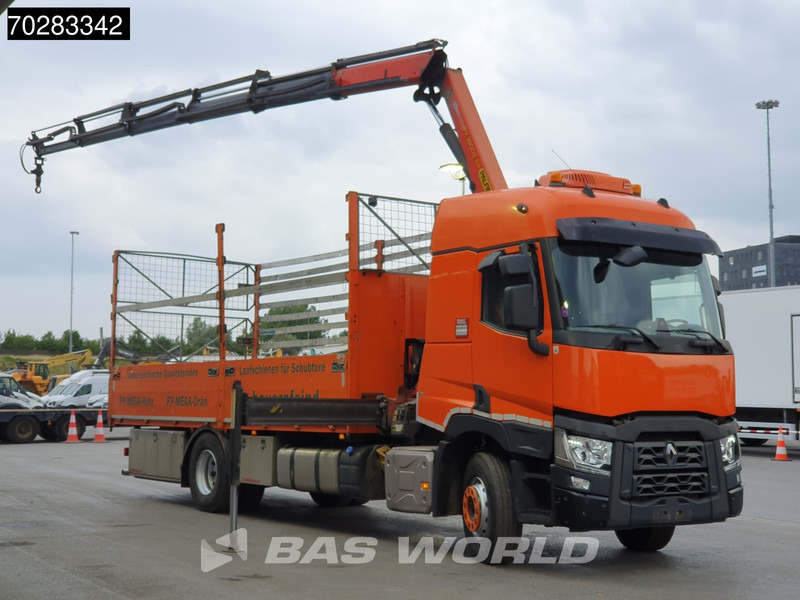 Renault C 380 4X2 Palfinger PK18002-EH D Kran Crane Retarder Standklima Euro 6 - Φορτηγό με ανοιχτή καρότσα, Φορτηγό με γερανό: φωτογραφία 3 Renault C 380 4X2 Palfinger PK18002-EH D Kran Crane Retarder Standklima Euro 6 - Φορτηγό με ανοιχτή καρότσα, Φορτηγό με γερανό: φωτογραφία 3