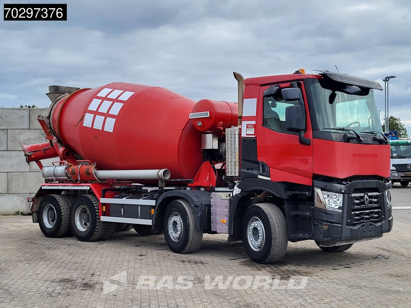Renault C 430 8X4 9m3 Liebherr Mixer Steelsuspension Big-Axle Euro 6 - Μπετονιέρα φορτηγό: φωτογραφία 3 Renault C 430 8X4 9m3 Liebherr Mixer Steelsuspension Big-Axle Euro 6 - Μπετονιέρα φορτηγό: φωτογραφία 3