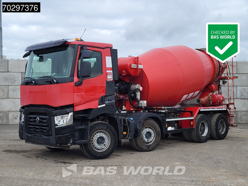 Renault C 430 8X4 9m3 Liebherr Mixer Steelsuspension Big-Axle Euro 6 - Μπετονιέρα φορτηγό: φωτογραφία 1 Renault C 430 8X4 9m3 Liebherr Mixer Steelsuspension Big-Axle Euro 6 - Μπετονιέρα φορτηγό: φωτογραφία 1