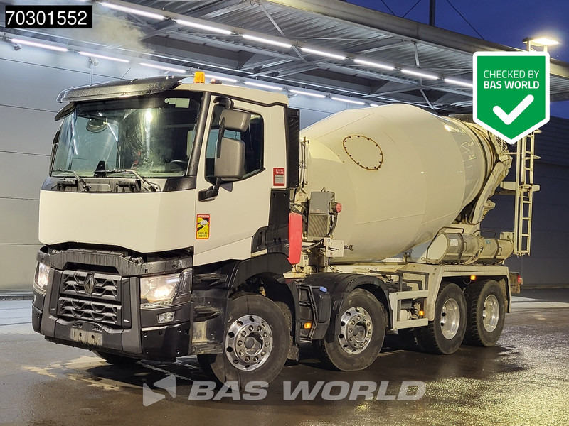 Renault C 430 8X4 9m3 Schwing Stetter mixer Steelsuspension Automatic Euro 6 - Μπετονιέρα φορτηγό: φωτογραφία 1 Renault C 430 8X4 9m3 Schwing Stetter mixer Steelsuspension Automatic Euro 6 - Μπετονιέρα φορτηγό: φωτογραφία 1