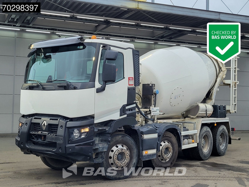 Renault C 430 8X4 9m3 Stetter Mixer Big-Axle Steelsuspension Automatic Euro 6 - Μπετονιέρα φορτηγό: φωτογραφία 1 Renault C 430 8X4 9m3 Stetter Mixer Big-Axle Steelsuspension Automatic Euro 6 - Μπετονιέρα φορτηγό: φωτογραφία 1