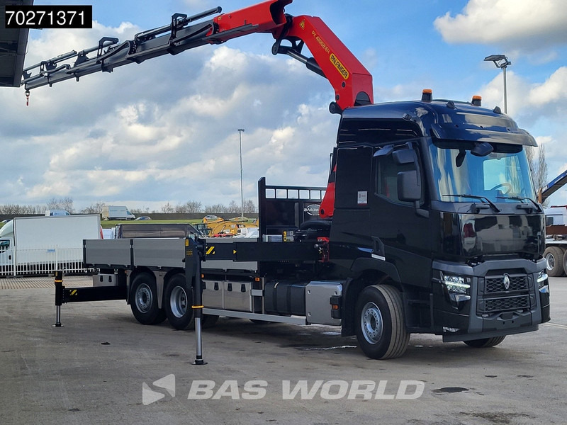 Renault C 480 6X2 NEW! Palfinger PK41002 EH Crane Kran ACC Euro 6 - Φορτηγό με ανοιχτή καρότσα, Φορτηγό με γερανό: φωτογραφία 3 Renault C 480 6X2 NEW! Palfinger PK41002 EH Crane Kran ACC Euro 6 - Φορτηγό με ανοιχτή καρότσα, Φορτηγό με γερανό: φωτογραφία 3