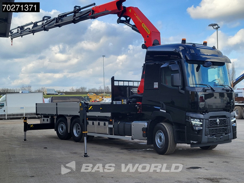 Renault C 480 6X2 NEW! Palfinger PK41002 EH Crane Kran ACC Euro 6 - Φορτηγό με ανοιχτή καρότσα, Φορτηγό με γερανό: φωτογραφία 3 Renault C 480 6X2 NEW! Palfinger PK41002 EH Crane Kran ACC Euro 6 - Φορτηγό με ανοιχτή καρότσα, Φορτηγό με γερανό: φωτογραφία 3