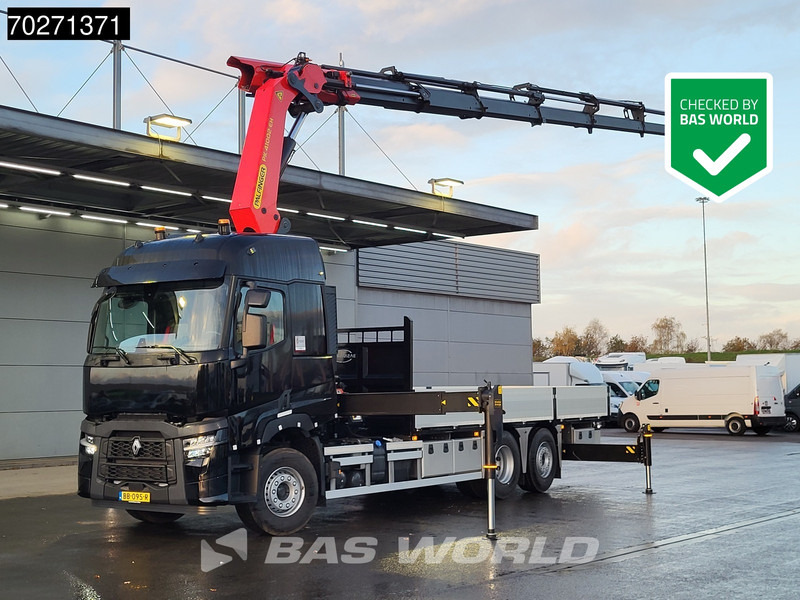Renault C 480 6X2 NEW! Palfinger PK41002 EH Crane Kran ACC Euro 6 - Φορτηγό με ανοιχτή καρότσα, Φορτηγό με γερανό: φωτογραφία 1 Renault C 480 6X2 NEW! Palfinger PK41002 EH Crane Kran ACC Euro 6 - Φορτηγό με ανοιχτή καρότσα, Φορτηγό με γερανό: φωτογραφία 1