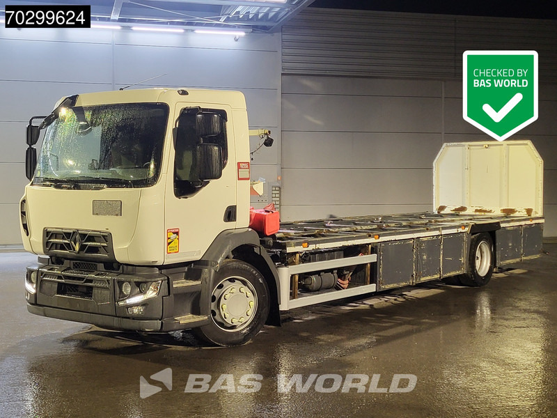 Renault D 280 4X2 19.5tonner ADR chassis full air Automatic Euro 6 - Φορτηγό με ανοιχτή καρότσα: φωτογραφία 1 Renault D 280 4X2 19.5tonner ADR chassis full air Automatic Euro 6 - Φορτηγό με ανοιχτή καρότσα: φωτογραφία 1