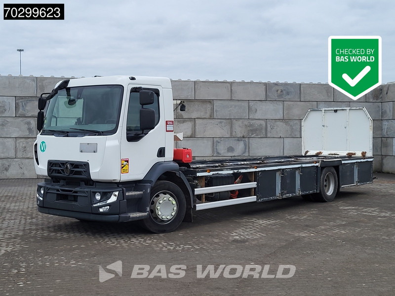 Renault D 280 4X2 19.5tonner ADR chassis full air Automatic Euro 6 - Φορτηγό με ανοιχτή καρότσα: φωτογραφία 1 Renault D 280 4X2 19.5tonner ADR chassis full air Automatic Euro 6 - Φορτηγό με ανοιχτή καρότσα: φωτογραφία 1