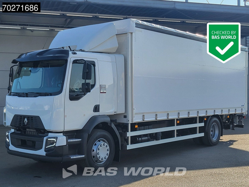 Renault D 320 4X2 NEW 19tonner 2000kg Ladebordwand Automatic Euro 6 - Φορτηγό μουσαμάς: φωτογραφία 1 Renault D 320 4X2 NEW 19tonner 2000kg Ladebordwand Automatic Euro 6 - Φορτηγό μουσαμάς: φωτογραφία 1