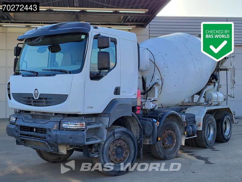 Renault Kerax 370 8X4 9m3 Mixer Manual Steelsuspension Euro4 - Μπετονιέρα φορτηγό: φωτογραφία 1 Renault Kerax 370 8X4 9m3 Mixer Manual Steelsuspension Euro4 - Μπετονιέρα φορτηγό: φωτογραφία 1