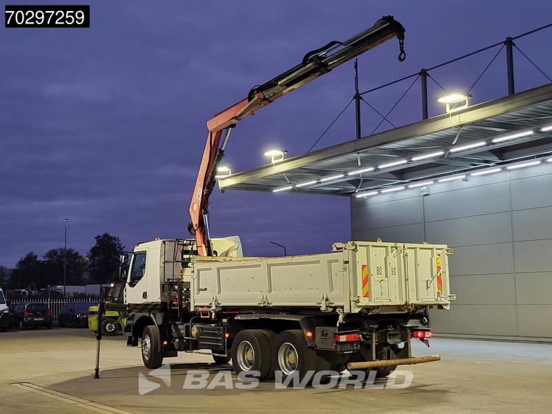 Renault Kerax 370 Kerax 6X4 Fassi F150AXS.22 Crane 10m3 2-side tipper Big-Axle Steelsuspension Manual - Φορτηγό ανατρεπόμενο, Φορτηγό με γερανό: φωτογραφία 2 Renault Kerax 370 Kerax 6X4 Fassi F150AXS.22 Crane 10m3 2-side tipper Big-Axle Steelsuspension Manual - Φορτηγό ανατρεπόμενο, Φορτηγό με γερανό: φωτογραφία 2