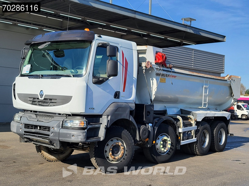 Renault Kerax 430 8X4 16m3 tipper Retarder Big-Axle steel suspension automatic Euro 5 - Φορτηγό ανατρεπόμενο: φωτογραφία 5 Renault Kerax 430 8X4 16m3 tipper Retarder Big-Axle steel suspension automatic Euro 5 - Φορτηγό ανατρεπόμενο: φωτογραφία 5