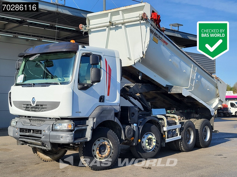 Renault Kerax 430 8X4 16m3 tipper Retarder Big-Axle steel suspension automatic Euro 5 - Φορτηγό ανατρεπόμενο: φωτογραφία 1 Renault Kerax 430 8X4 16m3 tipper Retarder Big-Axle steel suspension automatic Euro 5 - Φορτηγό ανατρεπόμενο: φωτογραφία 1
