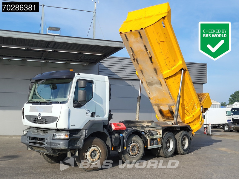 Renault Kerax 480 8X4 16m3 tipper Retarder Optibrake+ Big-Axle Steelsuspension Euro 5 - Φορτηγό ανατρεπόμενο: φωτογραφία 1 Renault Kerax 480 8X4 16m3 tipper Retarder Optibrake+ Big-Axle Steelsuspension Euro 5 - Φορτηγό ανατρεπόμενο: φωτογραφία 1