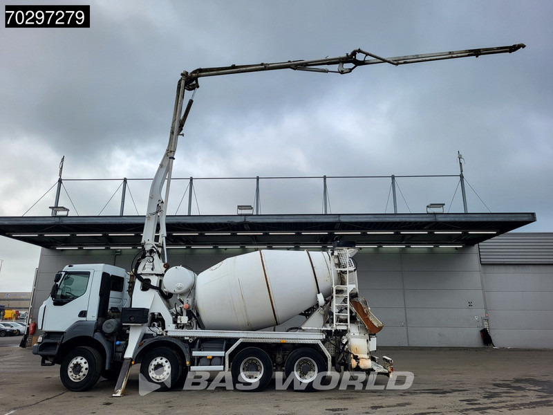 Renault Kerax 8X4 Mecbo M3-23/100-BZ Pomp+Mixer Big-Axle Steelsuspension Euro 5 - Μπετονιέρα φορτηγό: φωτογραφία 2 Renault Kerax 8X4 Mecbo M3-23/100-BZ Pomp+Mixer Big-Axle Steelsuspension Euro 5 - Μπετονιέρα φορτηγό: φωτογραφία 2